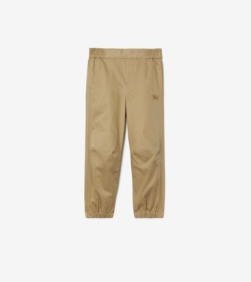 Burberry Cotton Cargo Pants Beige