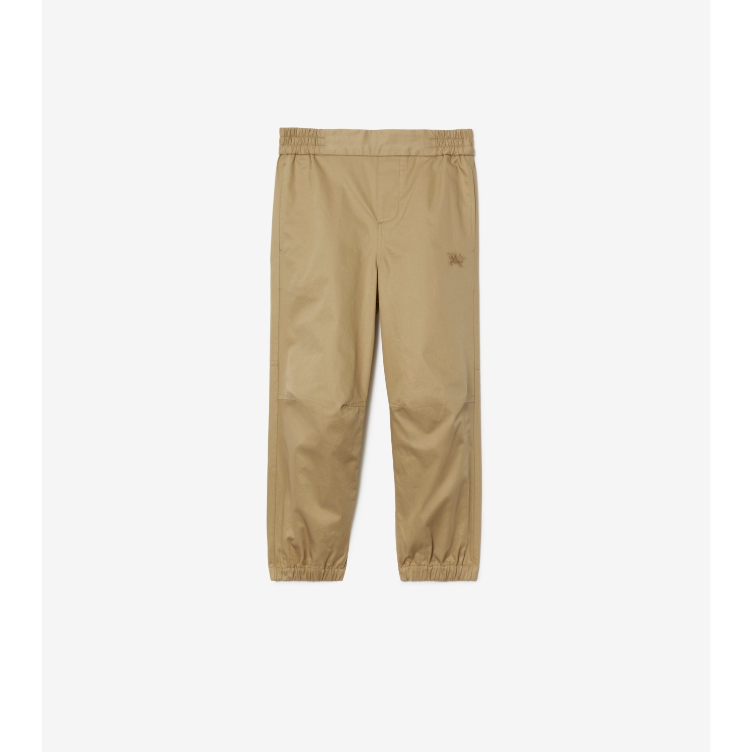 Cotton Trousers in Archive beige Burberry Official