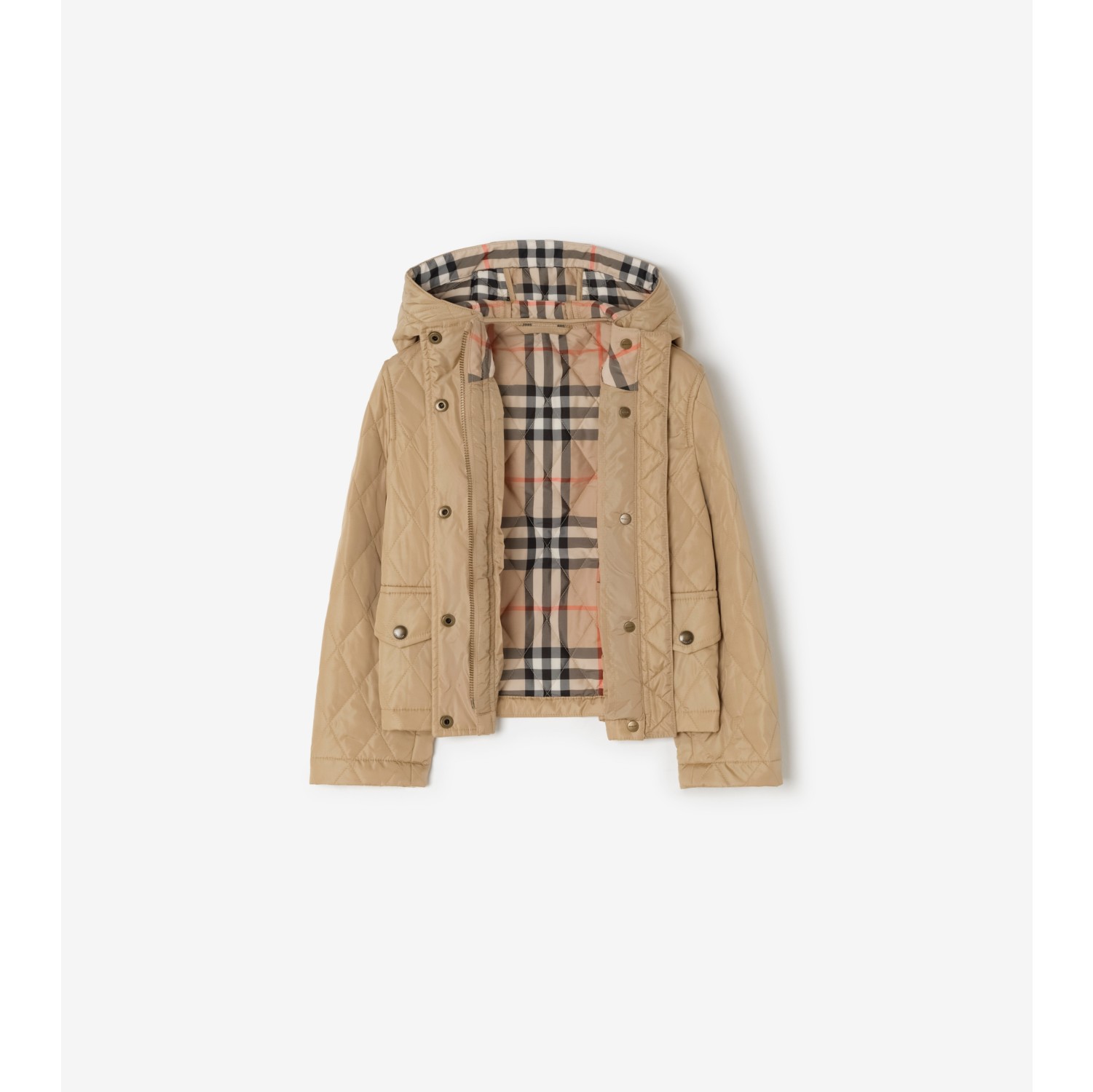 Quilted Nylon Parka