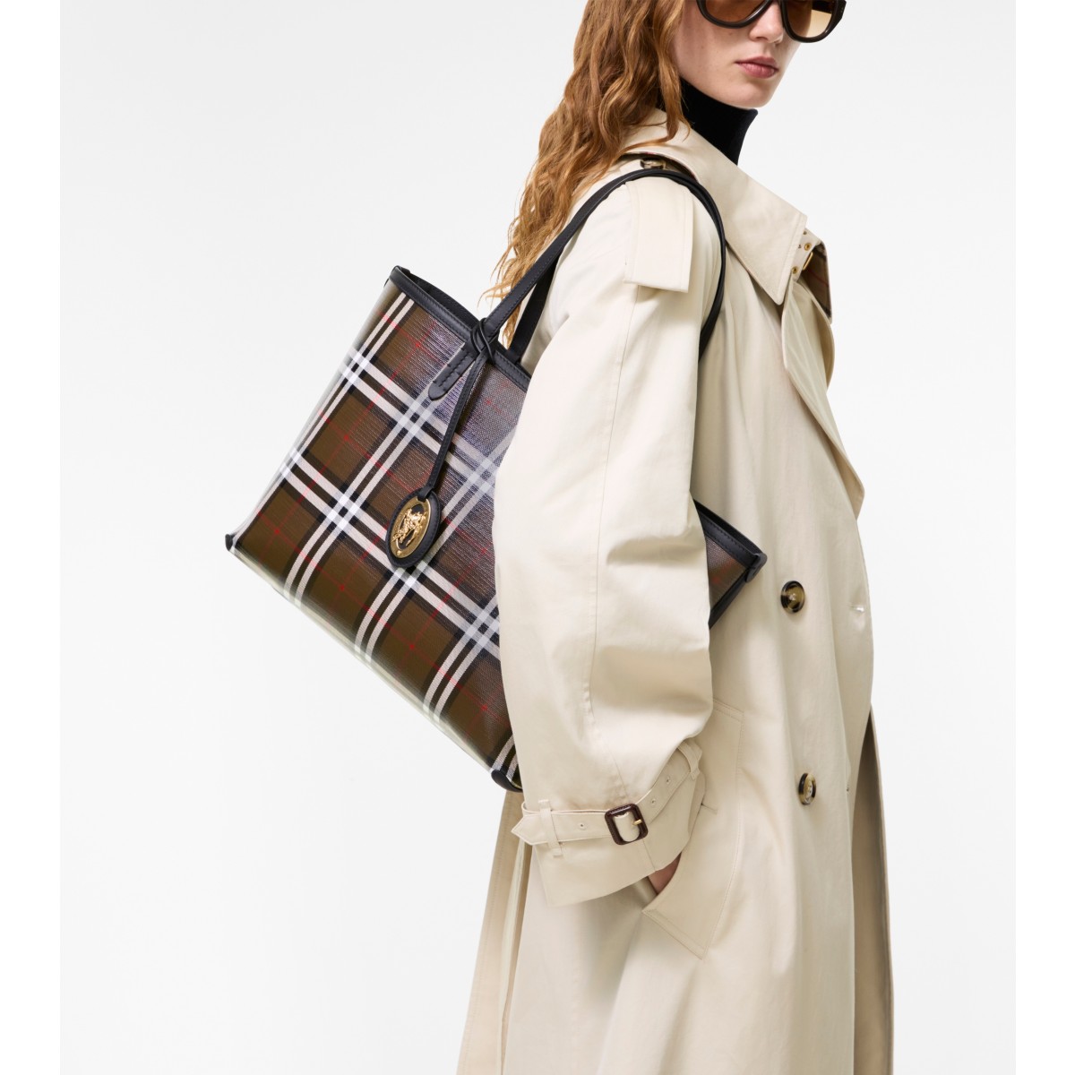  Check Small Tote