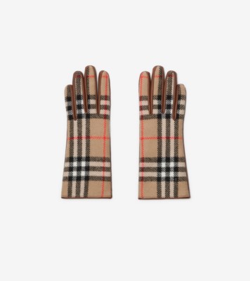 Check Wool Gloves Archive ®