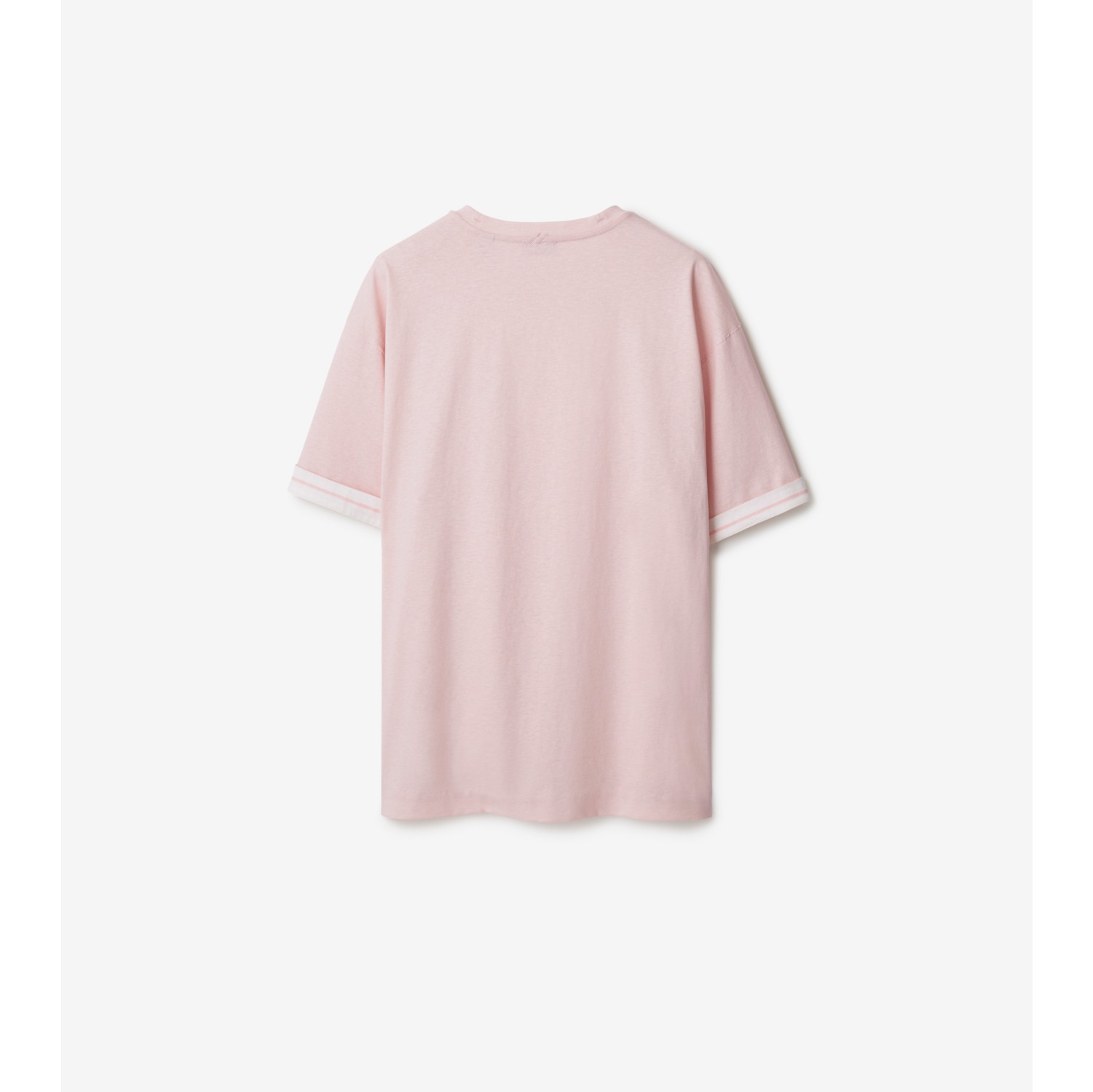 Cotton T-shirt in Cameo - Women | Burberry® Official