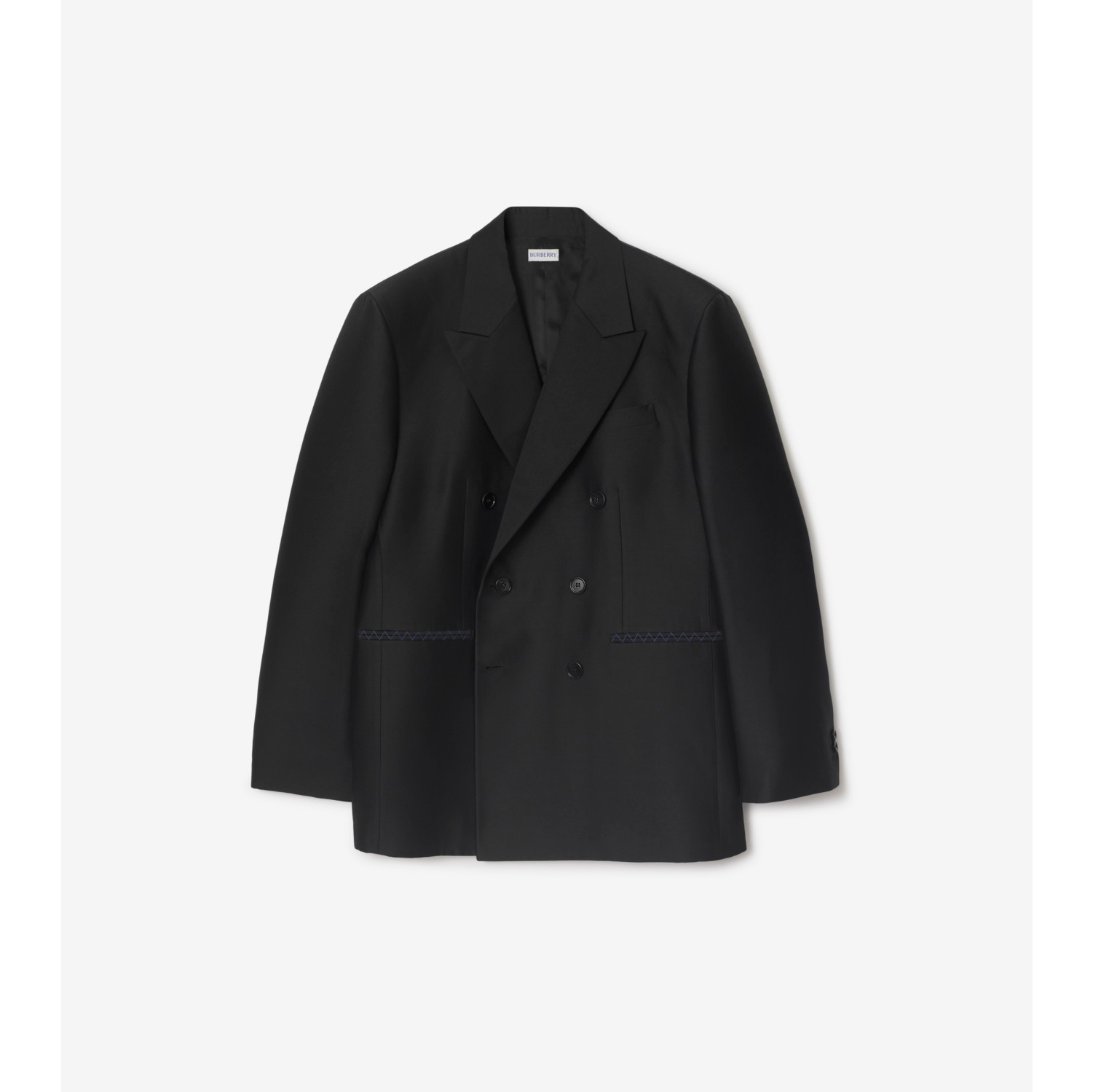 Wool Silk Tailored Jacket