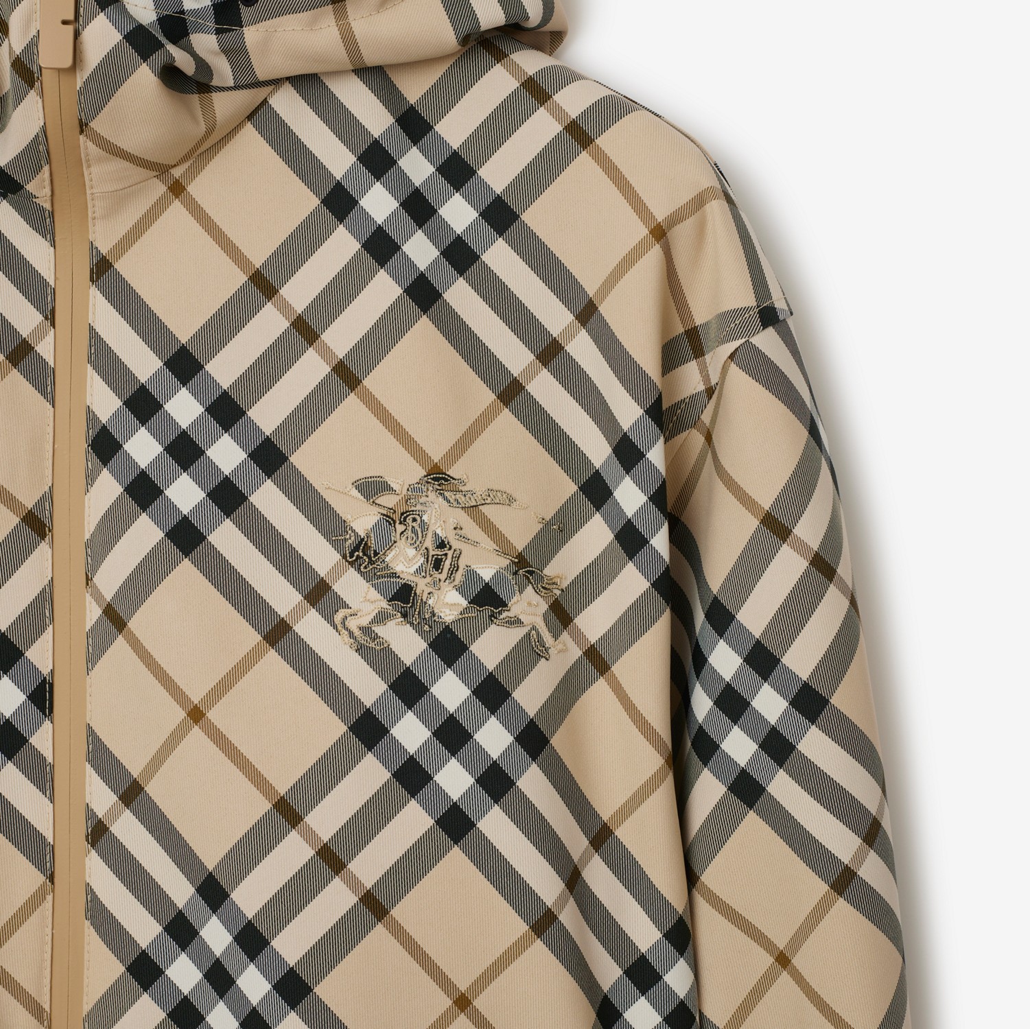 Reversible Check Jacket in Grain - Men, Technical | Burberry Reversible Check Jacket in Grain - Men, Technical | Burberry