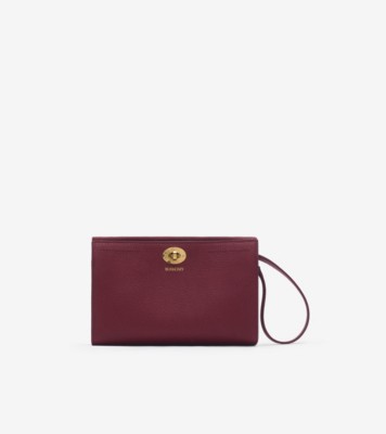 Cotswolds Pouch in Punnet - Women, Leather | Burberry® Official