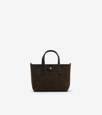 Mini Reversible Bloomsbury Tote​ Peat brown chocolate ®