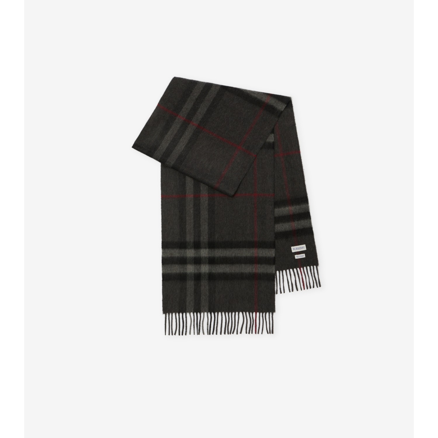 Check Cashmere Scarf - thumbnail 8