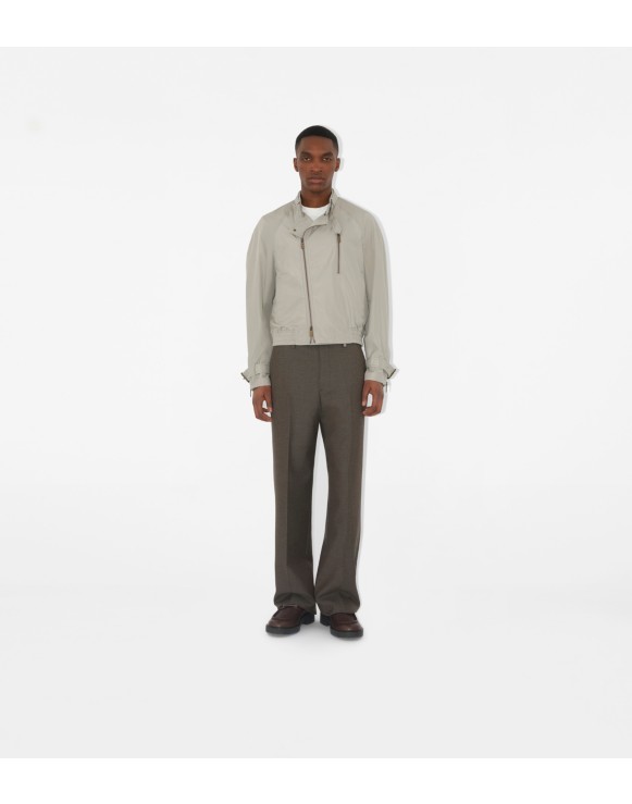 Veste Harrington en soie
