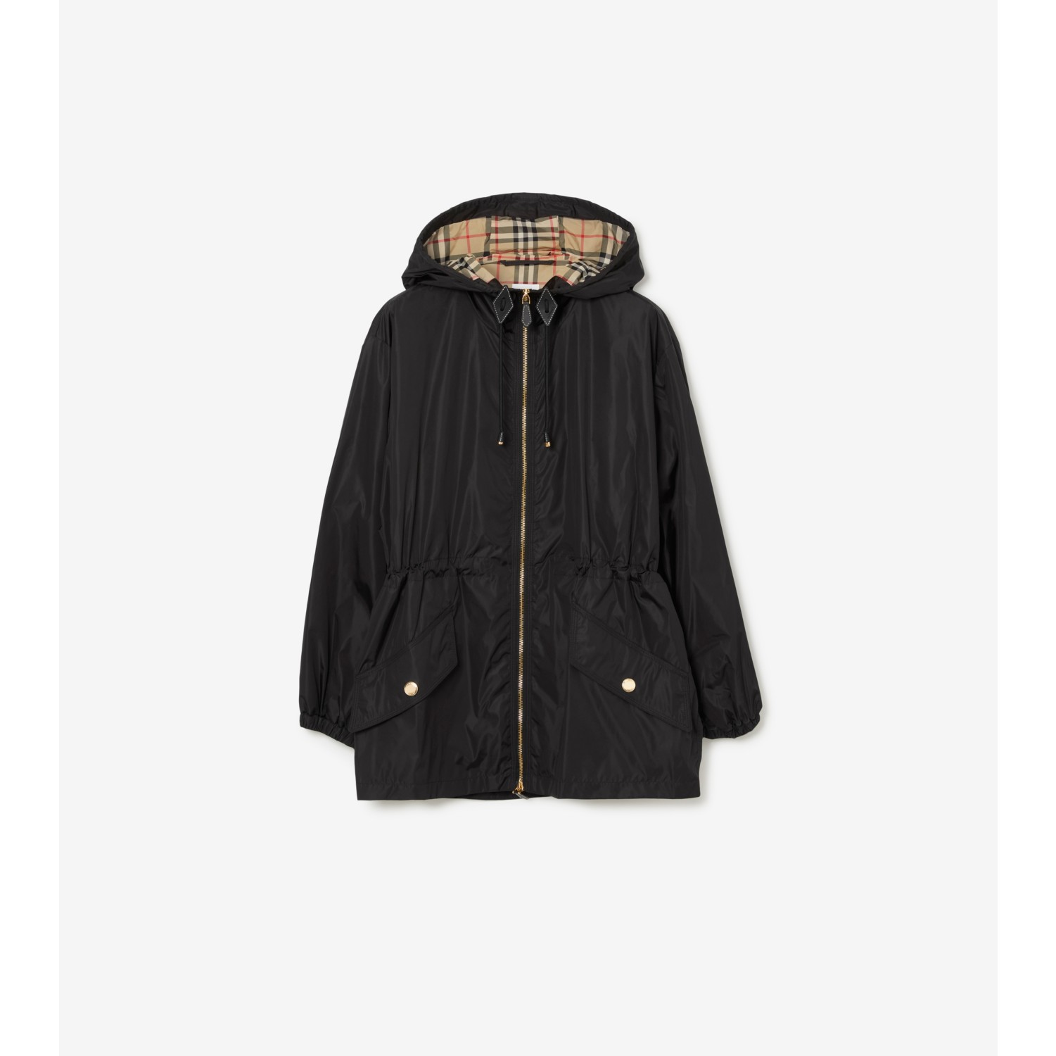 Nylon Hooded Jacket