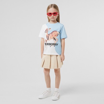 burberry estampado blanco