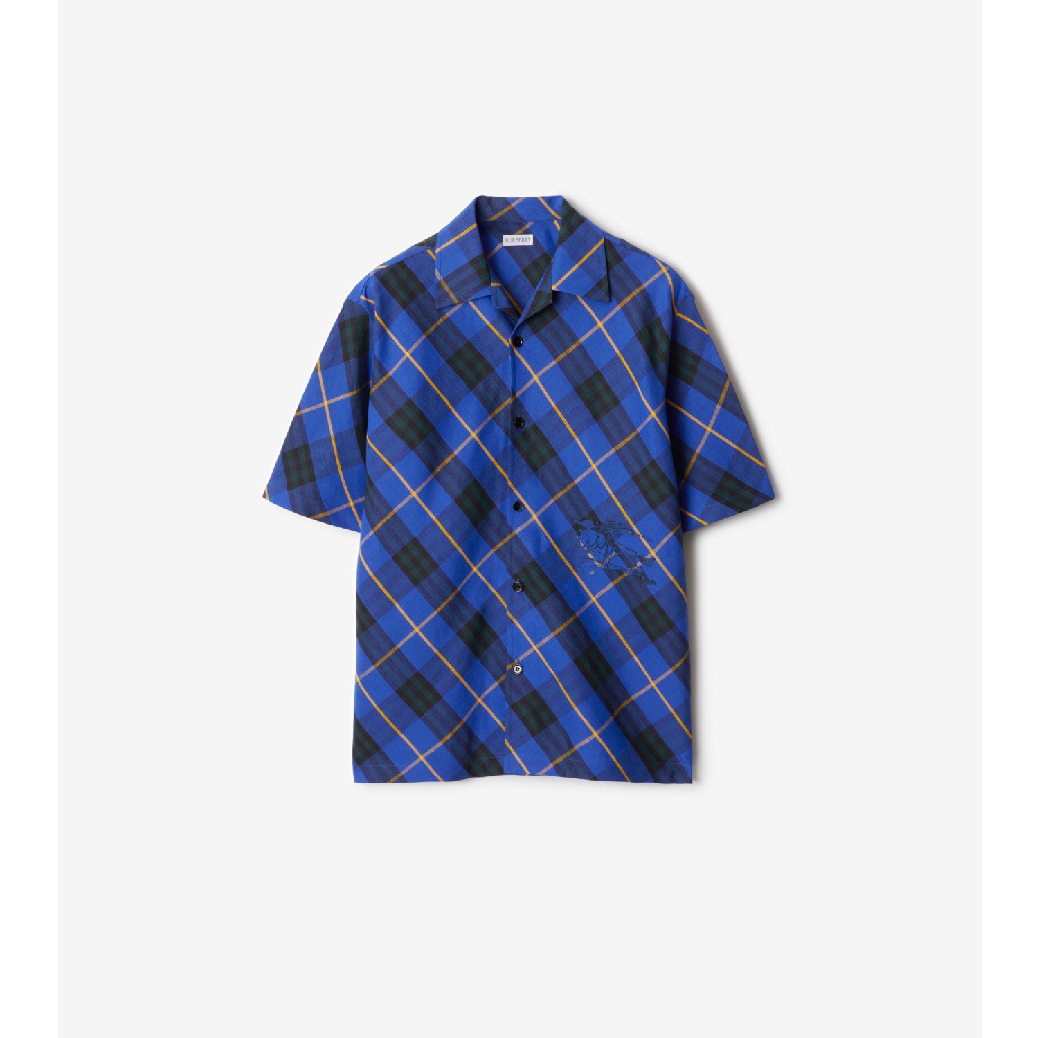 Burberry blue plaid shirt online