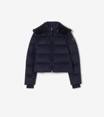 Cropped Cashmere Latimer Puffer Jacket ®