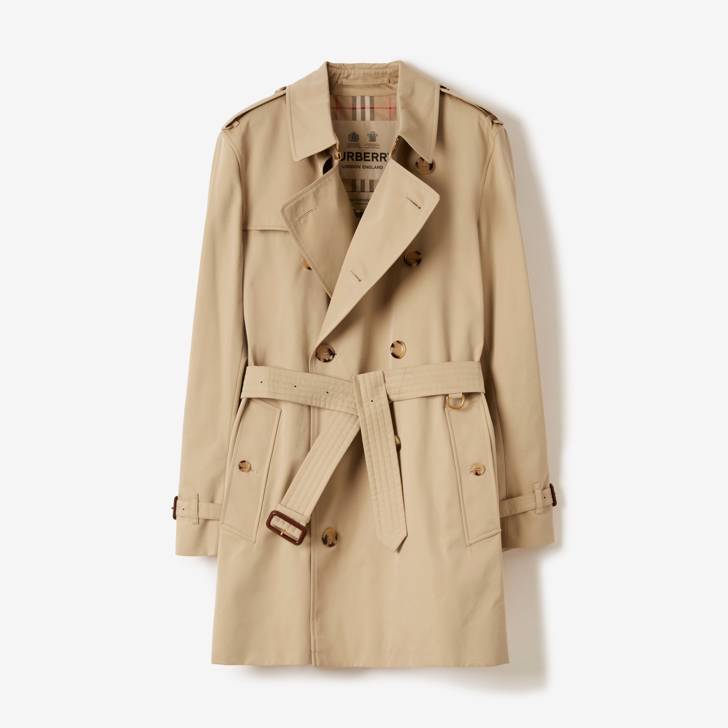 Trench coat Heritage Kensington corto (Miel) - Hombre | Burberry® oficial - 1