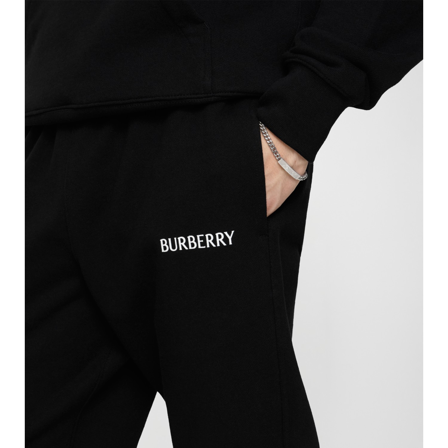 Logo Cotton Jogging Pants - thumbnail 3