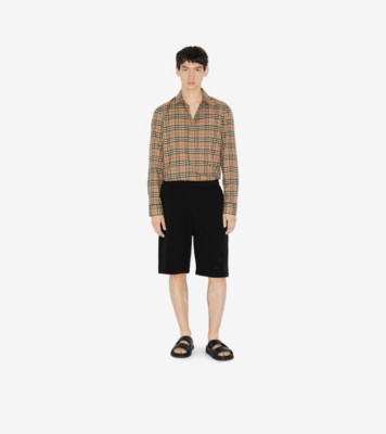 Checked cotton shirt