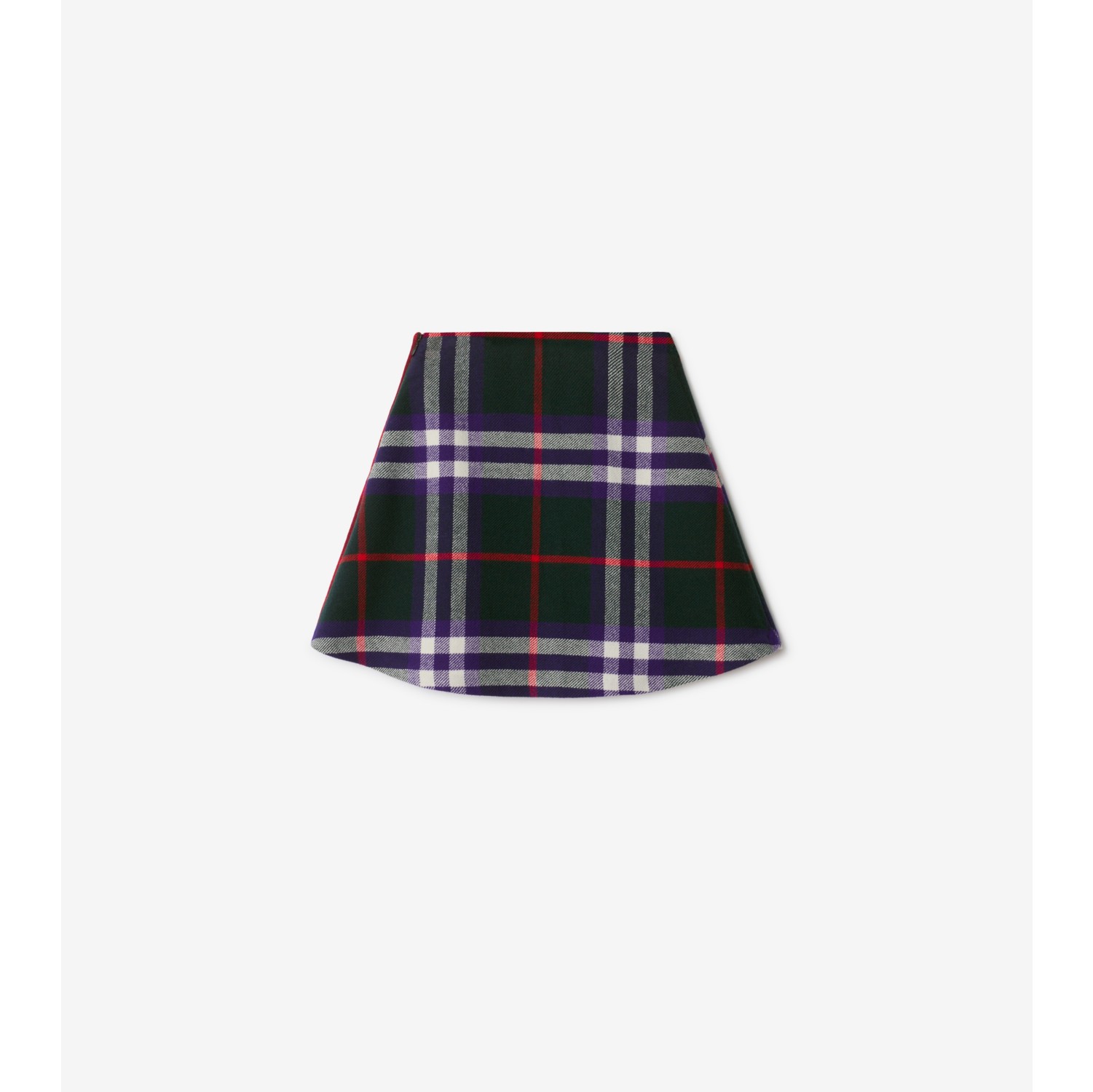 Saia kilt de lã em Check