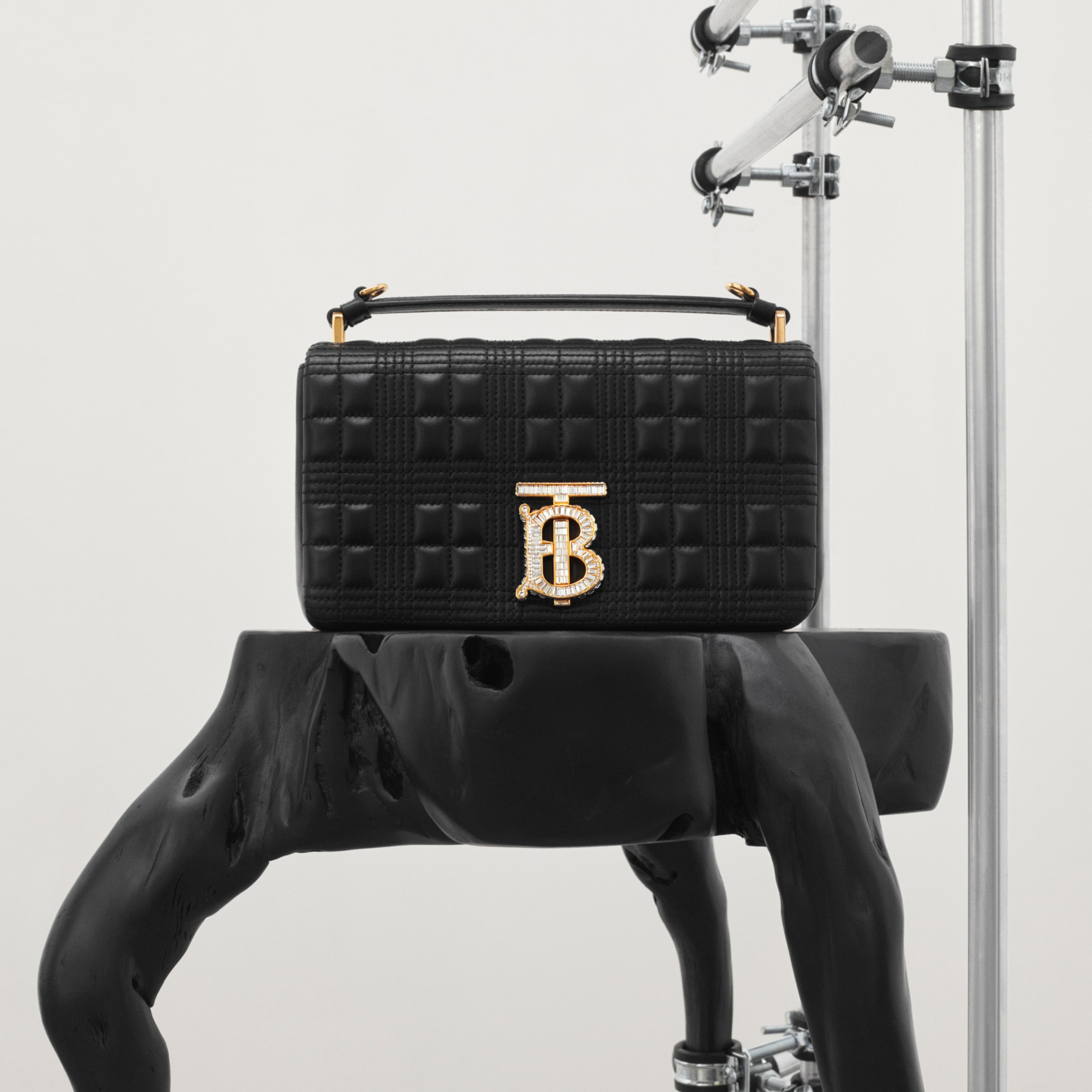 Small Quilted Lambskin Lola Bag Limited Edition in Black Women