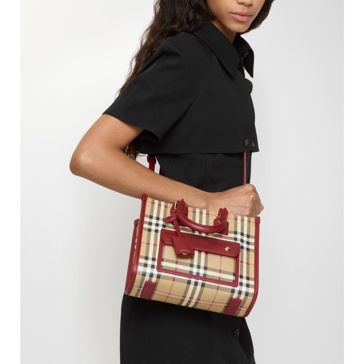  Check Mini Freya Tote