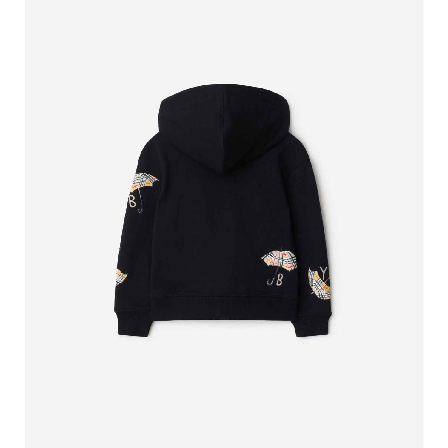 Hoodie zippé en coton à logo Umbrella