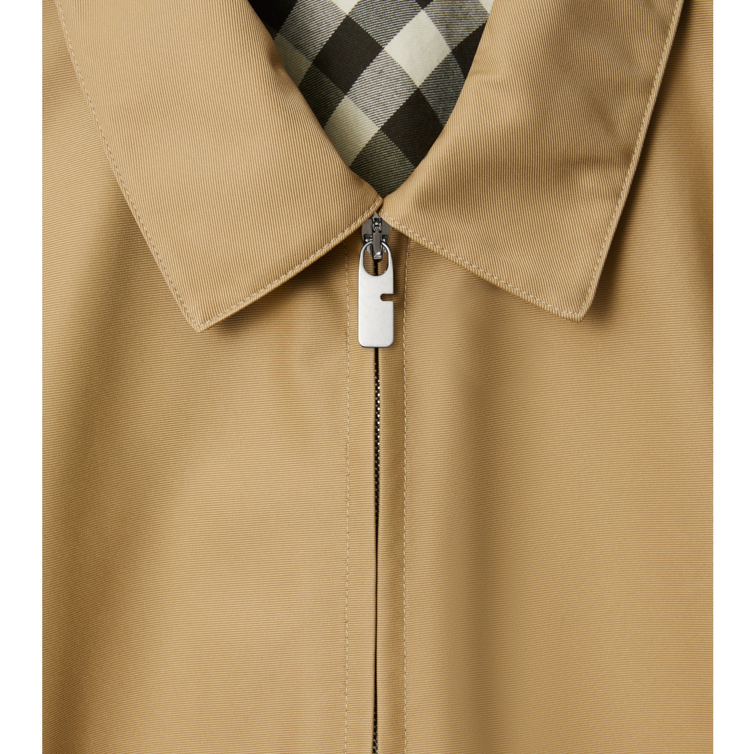 Harrington Jacket in Flax - Men | Burberry® Official