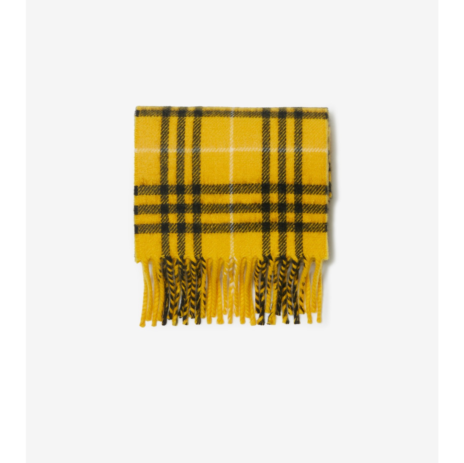 Check Cashmere Scarf – Online Exclusive in Pear | Burberry® Official