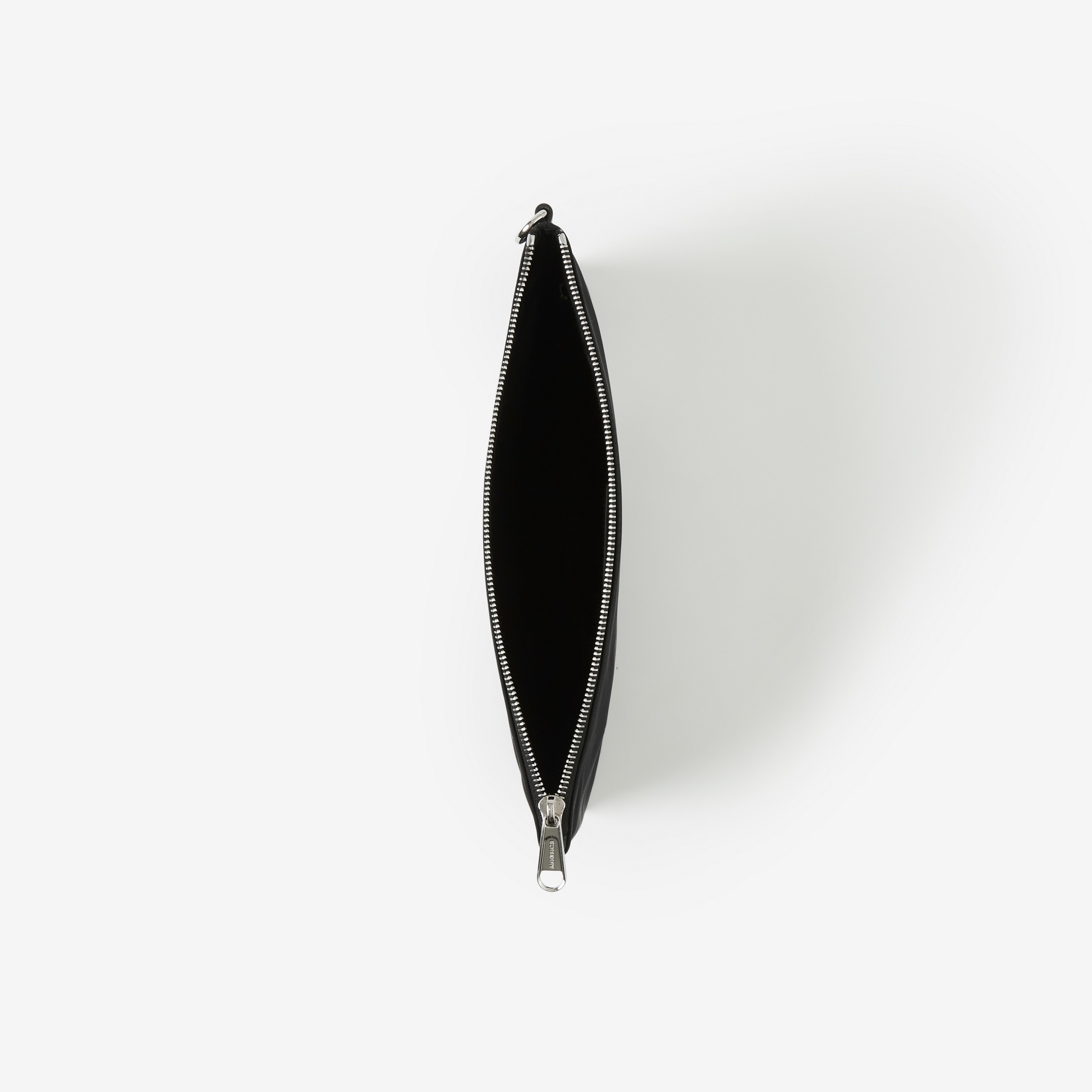 ロゴプリント ナイロン ジップポーチ (ブラック) - メンズ | Burberry®公式サイト - 4