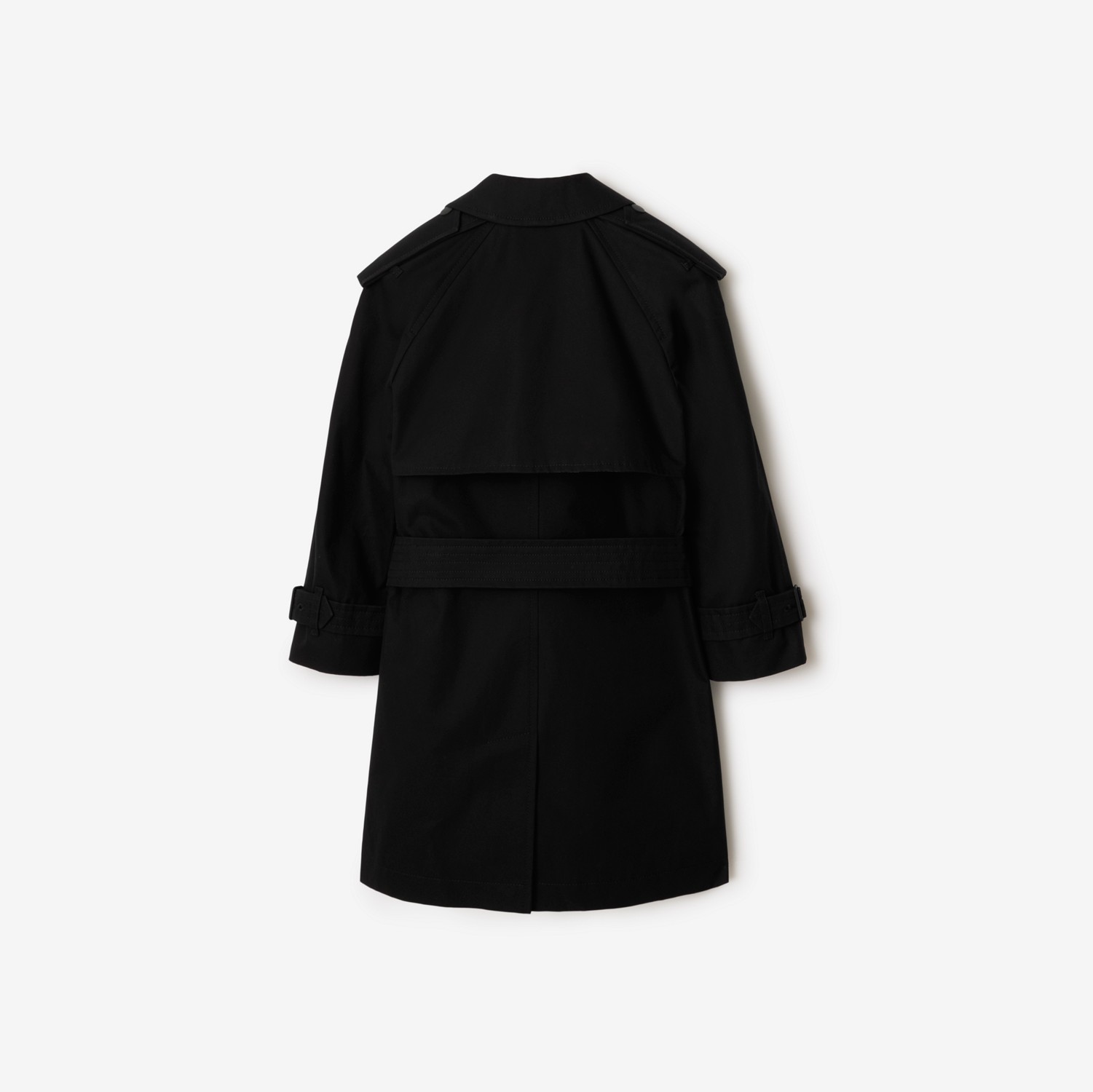 Gabardine Trench Coat in Black | Burberry® Official Gabardine Trench Coat in Black | Burberry® Official
