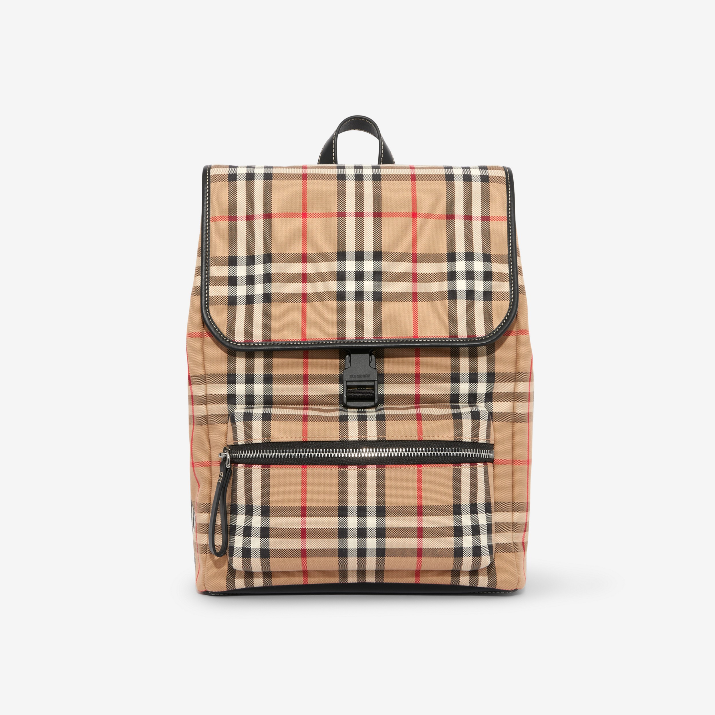 Vintage Check Cotton Backpack in Archive Beige - Children | Burberry® Official - 1