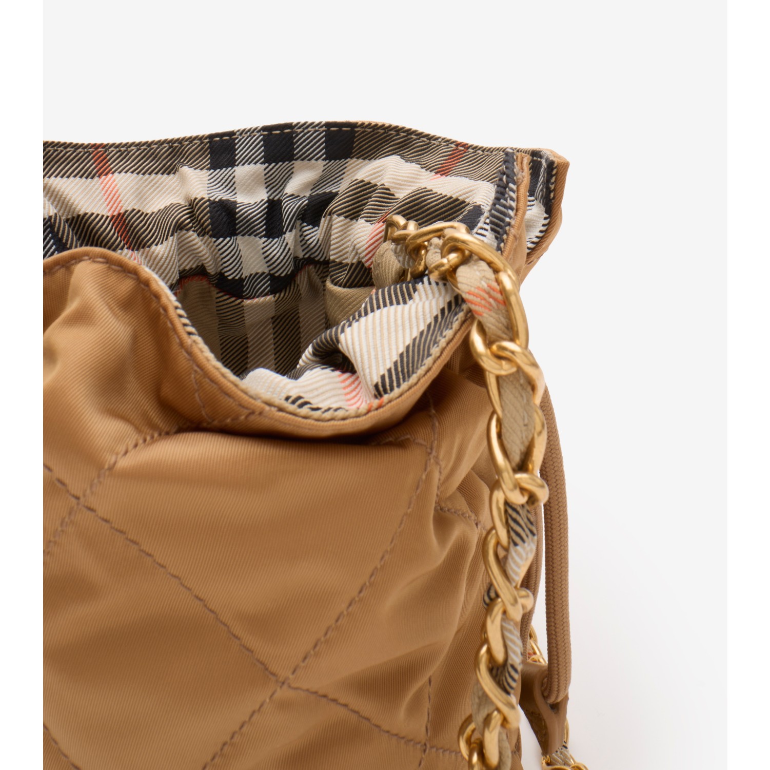 Reversible Horseshoe Chain Pouch