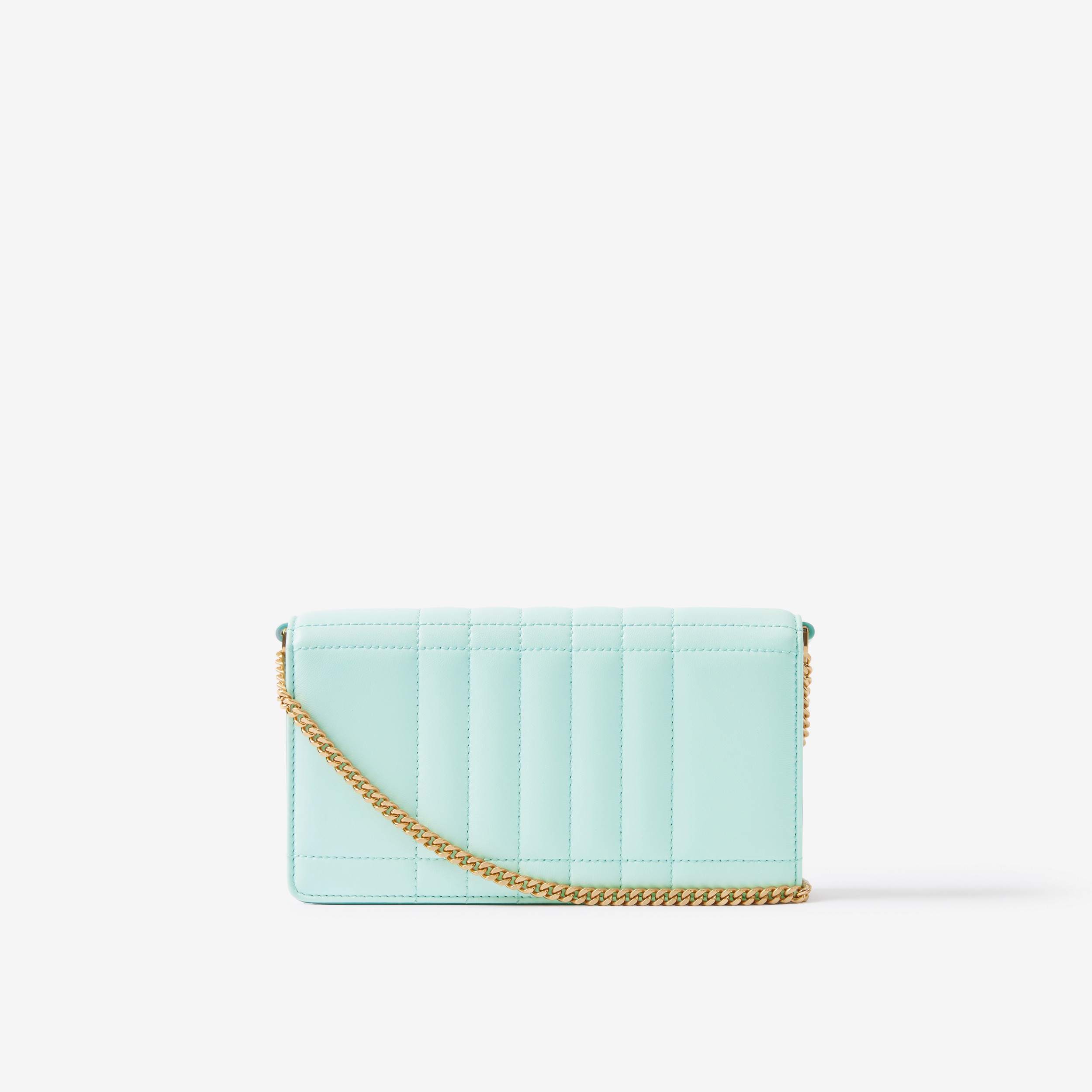 Lola Clutch in Cool Mint - Women | Burberry® Official - 3