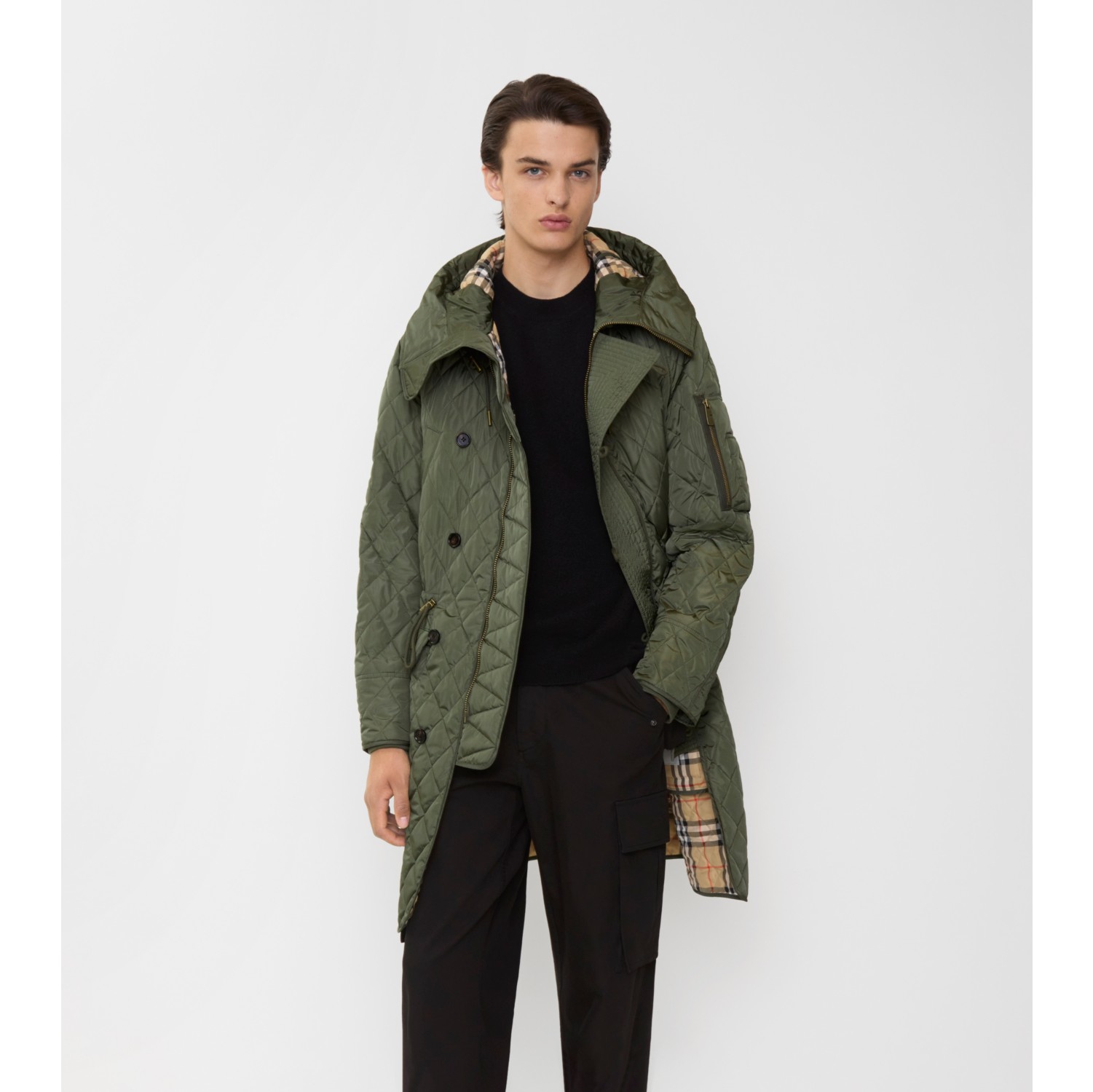 Reissued Quilted Nylon Parka