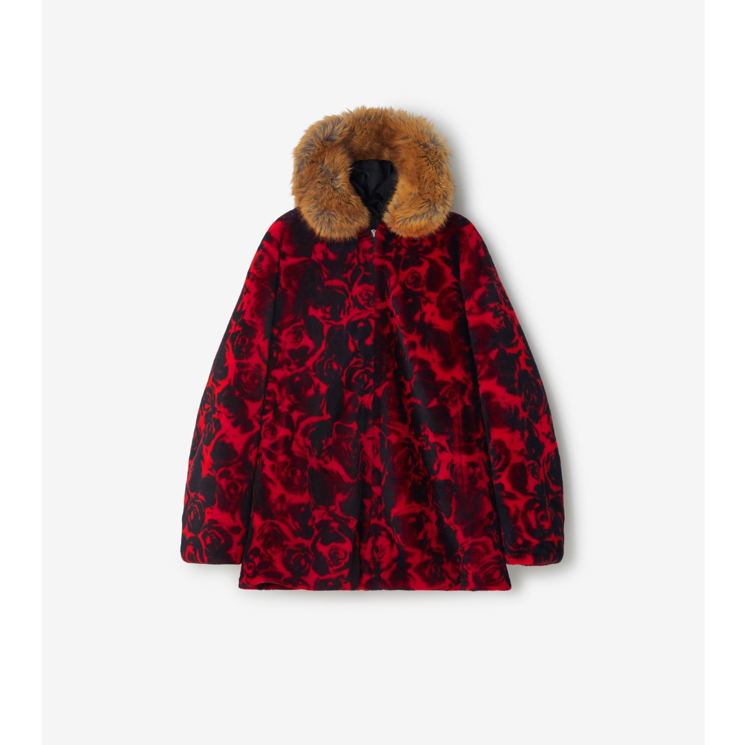 Burberry sale fur parka