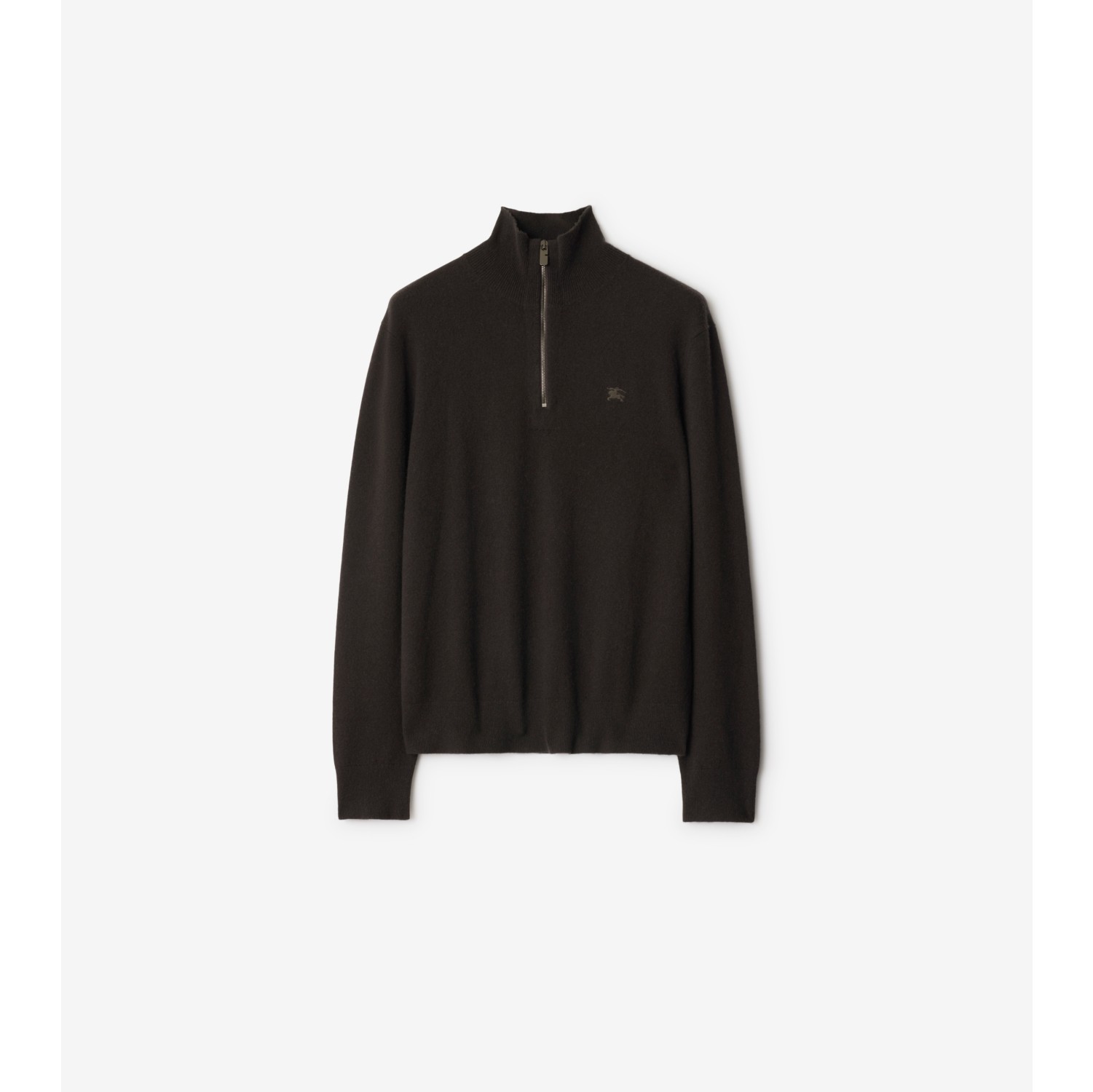 Cashmere Blend Half-zip Sweater