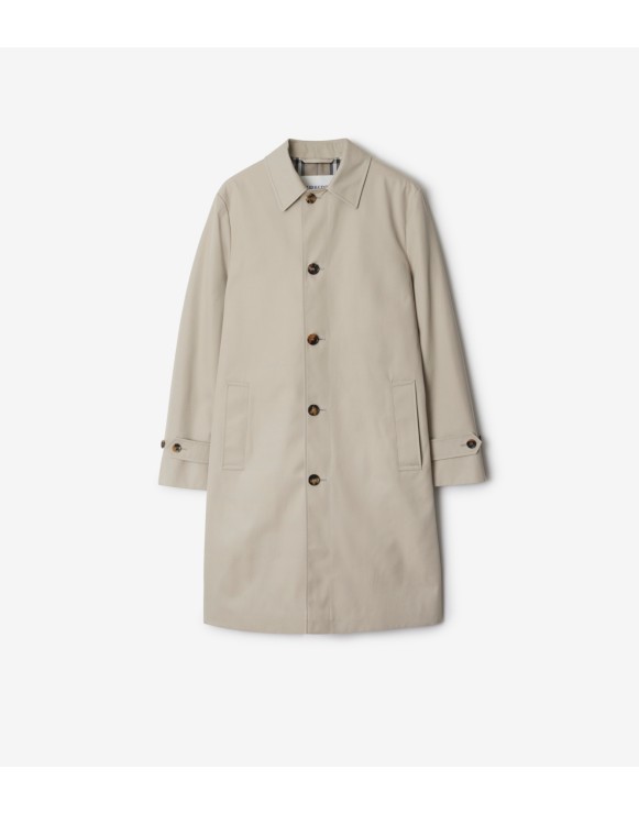 Long Cotton Blend Car Coat