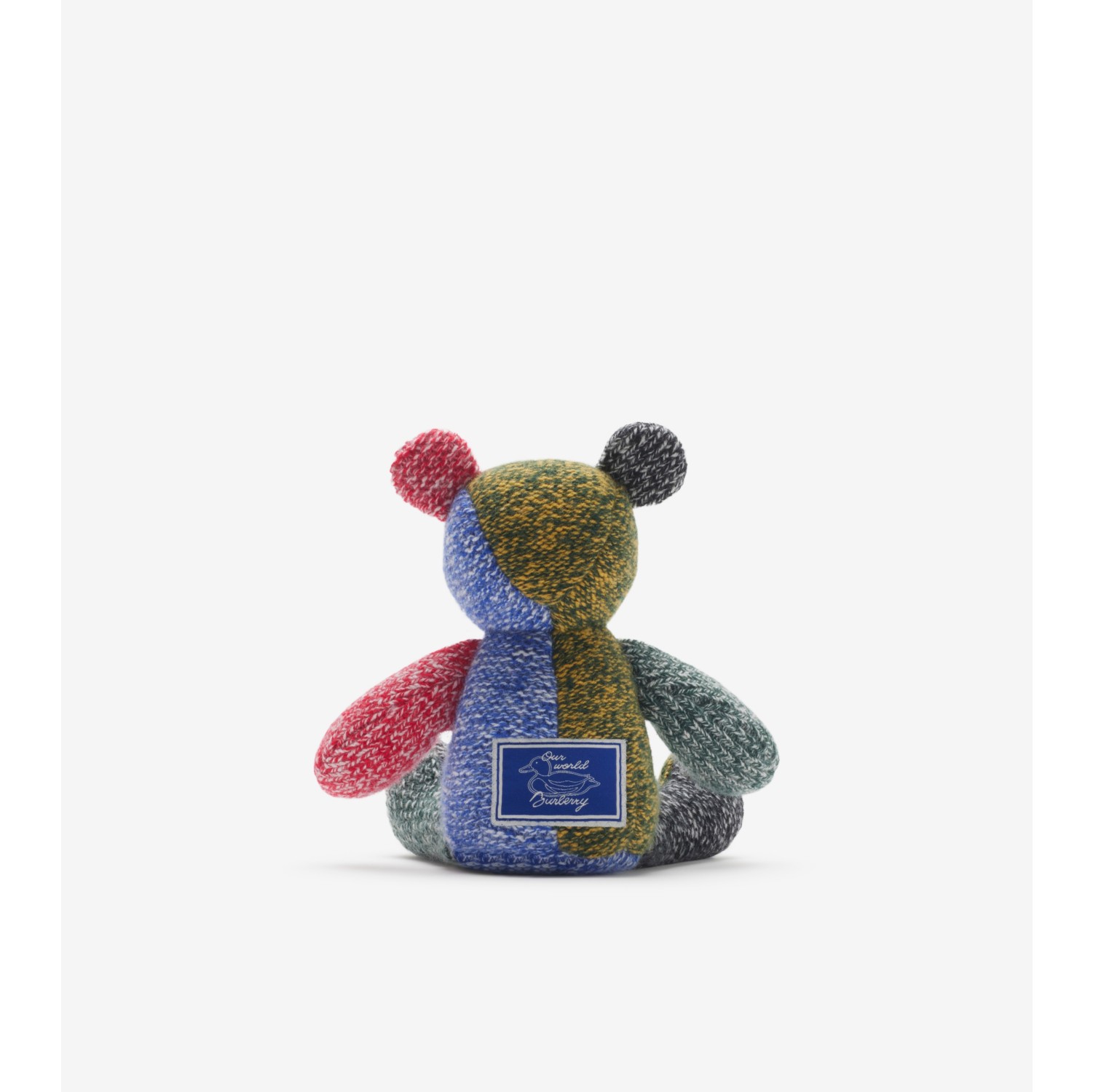 Colour Block Cashmere Thomas Bear