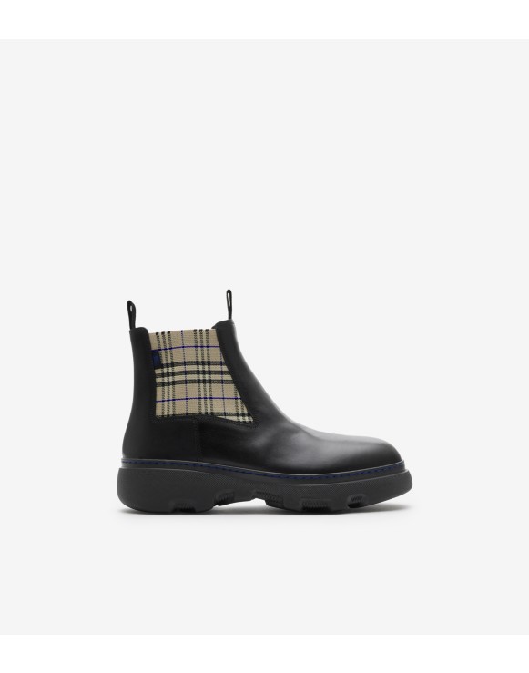 Men s Designer Boots Burberry Official