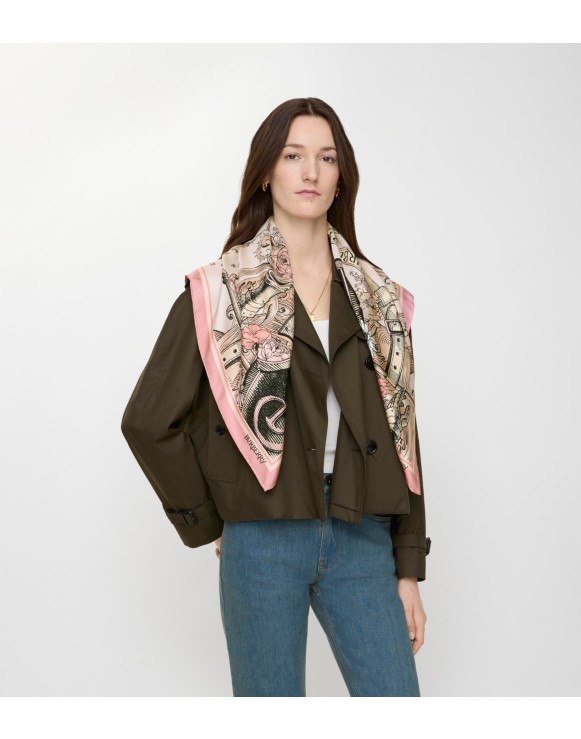 ウィメンズ デザイナー シルクスカーフ | Burberry® 公式サイト