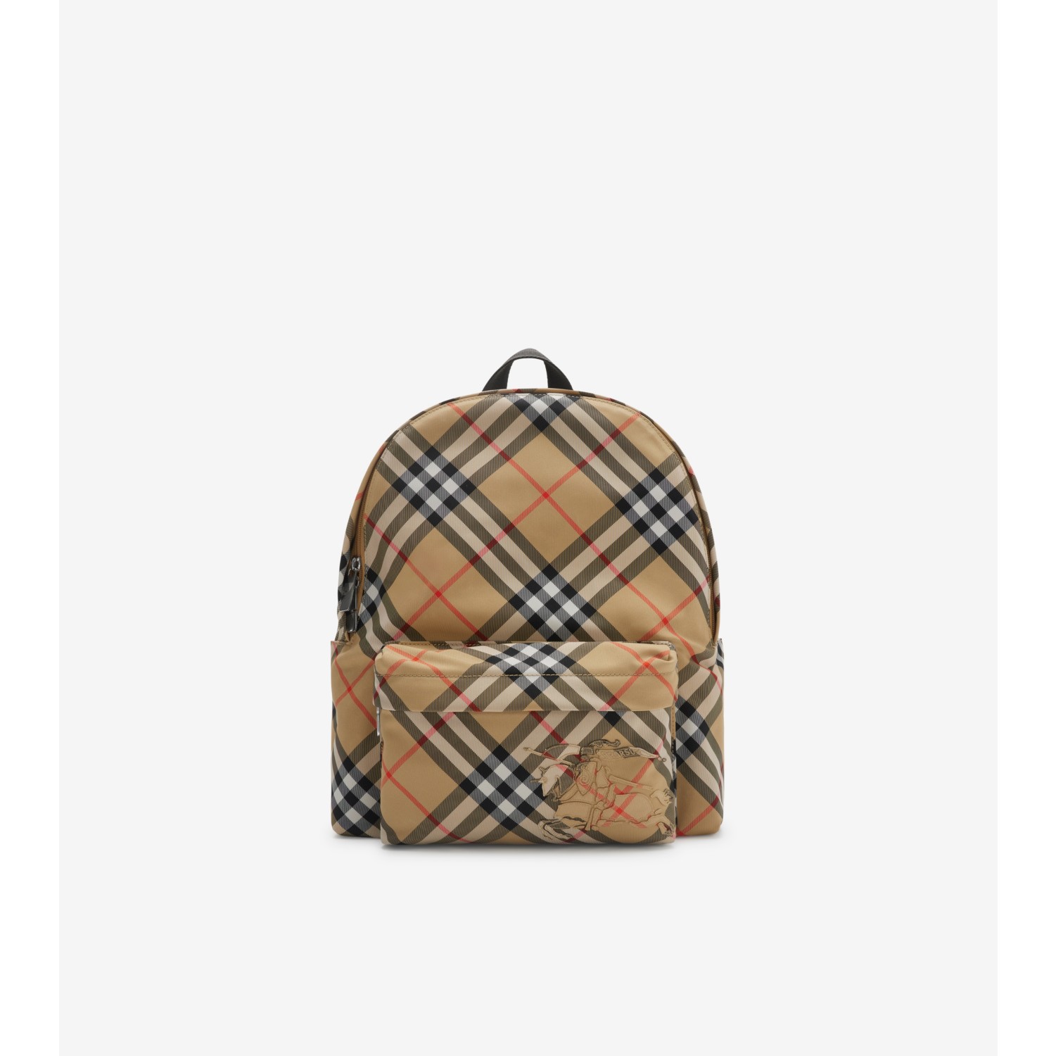 Small Check Backpack