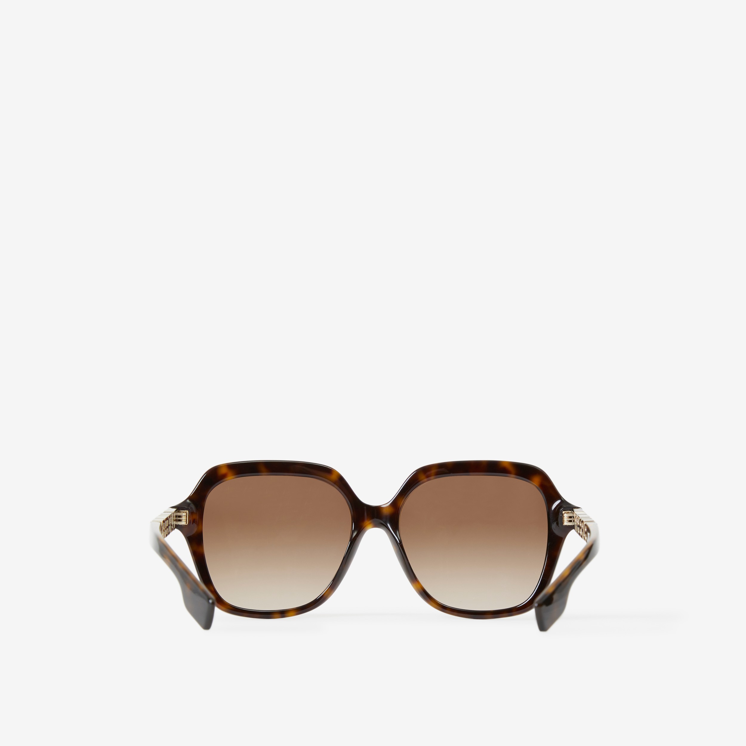 Oversized Square Frame Sunglasses in Tortoiseshell Women Burberry