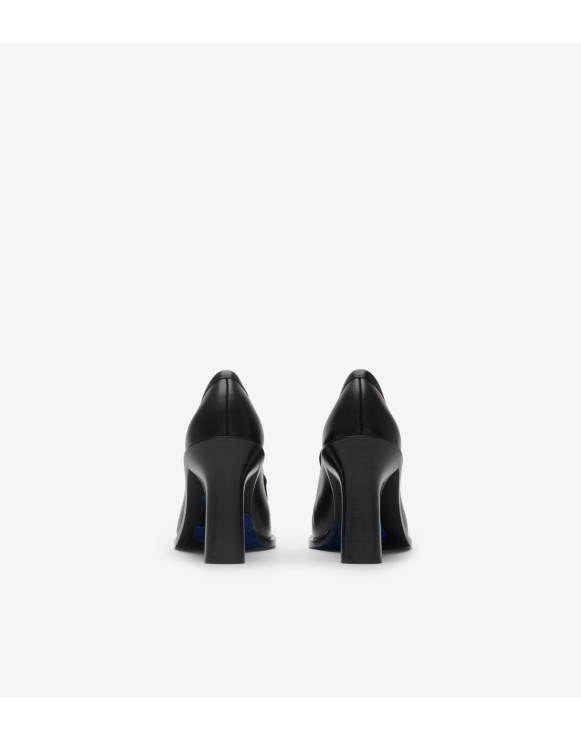 Mocassins à talon Cadet en cuir