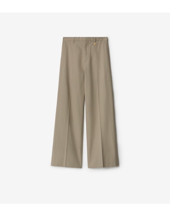 Silk Tailored Trousers