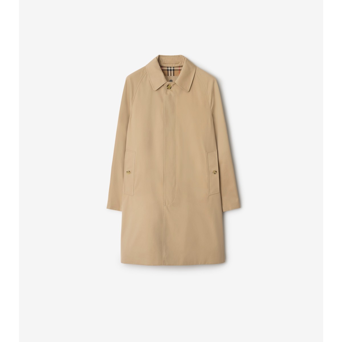  Check Mid-length Camden Heritage Car Coat