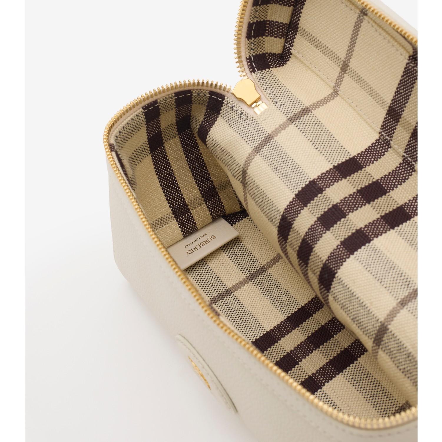 Bloomsbury Vanity Bag in Soap beige/light beige - Women, Leather | Burberry® Official