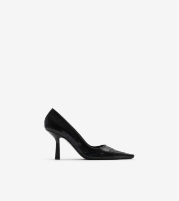 Burberry black deals heels