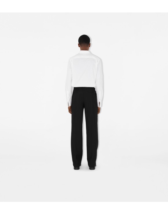 Slim Fit Stretch Cotton Shirt