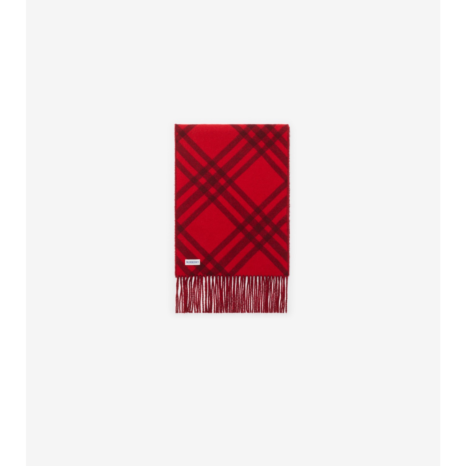 Check Cashmere Scarf