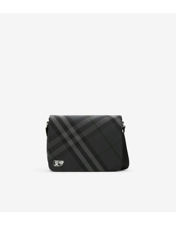 Grid Messenger Bag