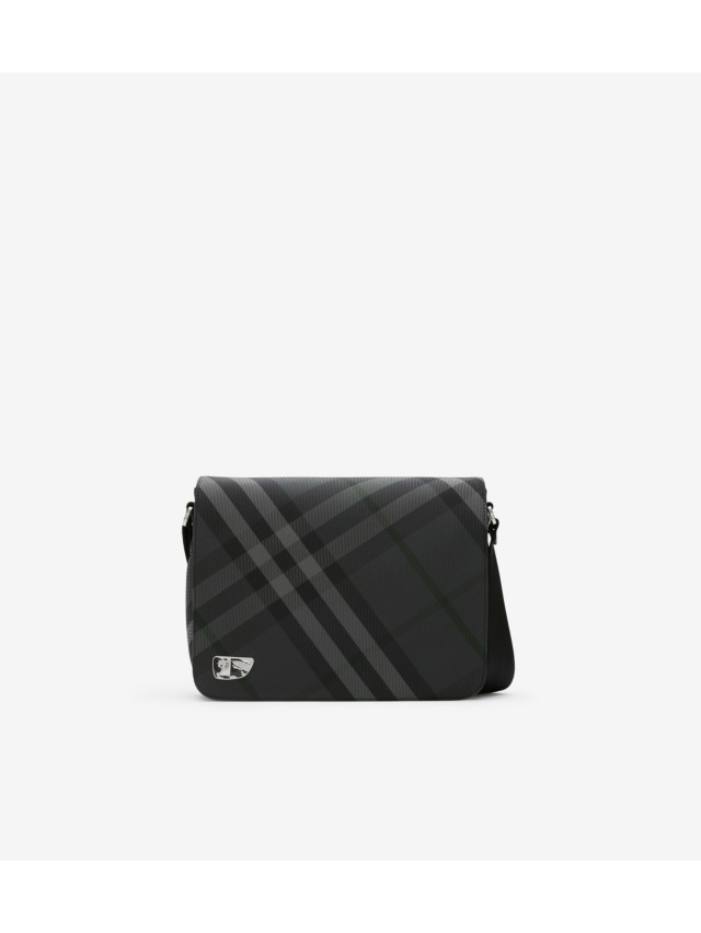 Grid Messenger Bag