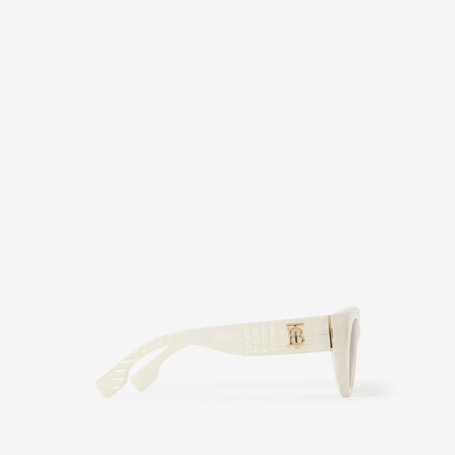 Cat-eye Frame Lola Sunglasses in Pale Vanilla - Women | Burberry® Official