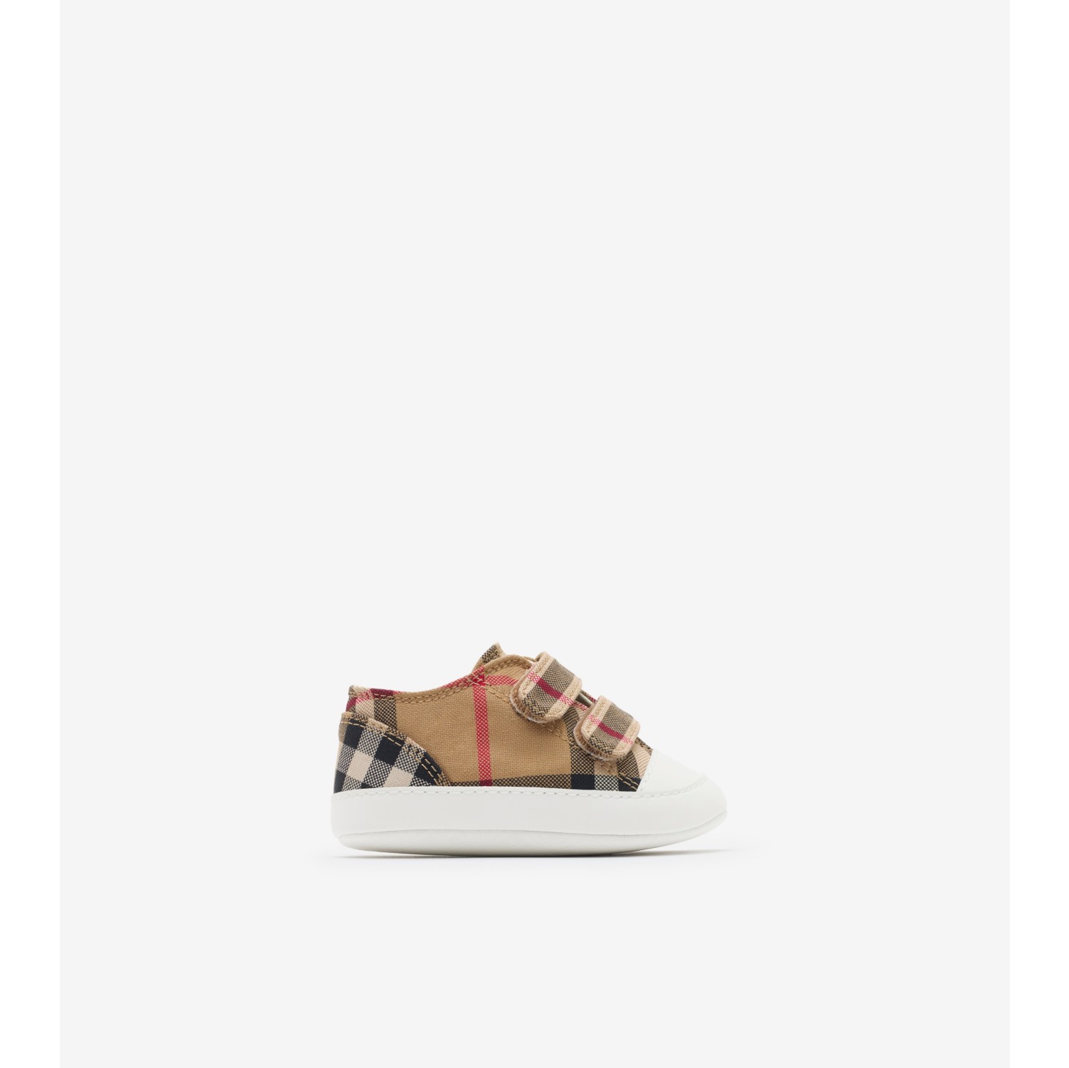 Check Cotton Sneakers